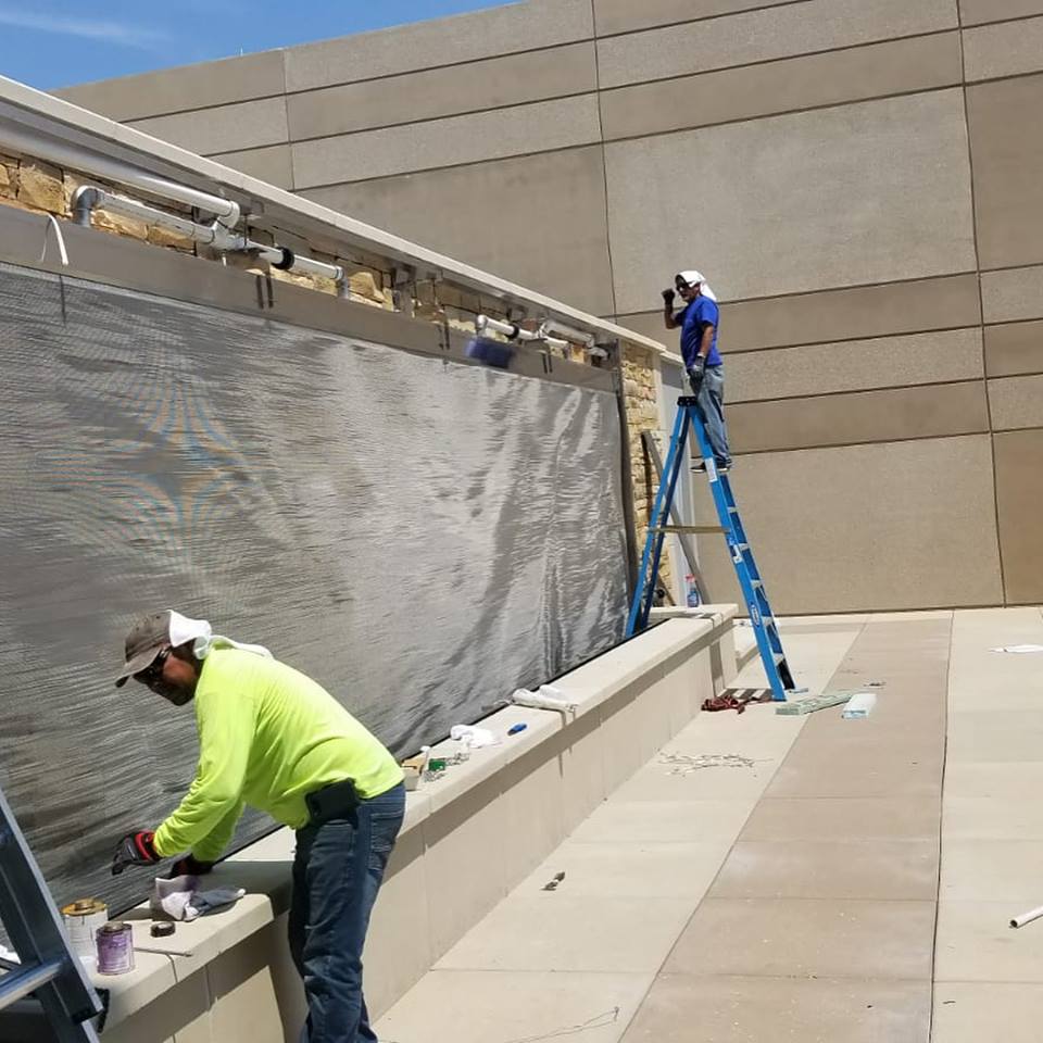 Stainless Steel Waterfall Maintenance