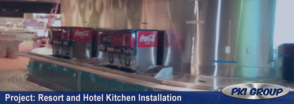 Resort & Hotel Kitchen Installation