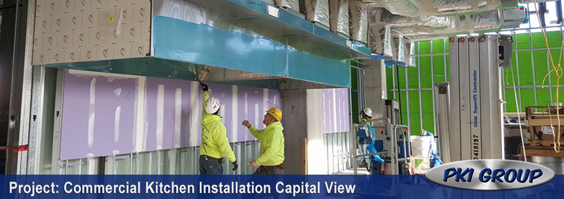 Capital View Commercial Kitchen Installation