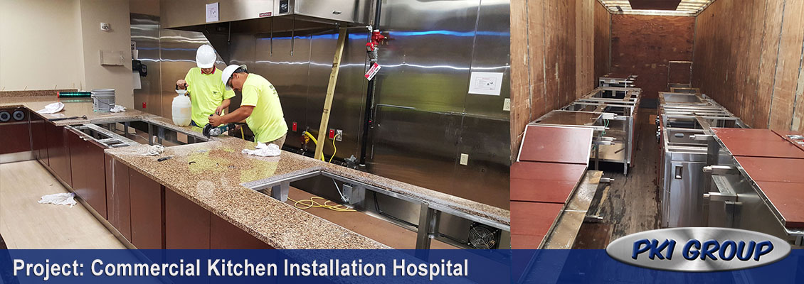 Hospital Kitchen Installation