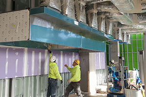 Commercial Kitchen Exhaust Hood Installation