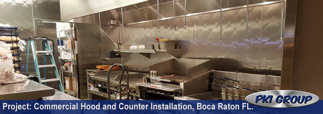 Boca Raton Commercial Hood Installation