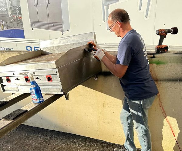 Sparkling Surfaces: Behind Commercial Kitchen Cleaning Services