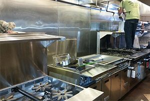 Restaurant Vent Hood Installation