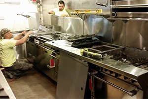 Restaurant Vent Hood Installation