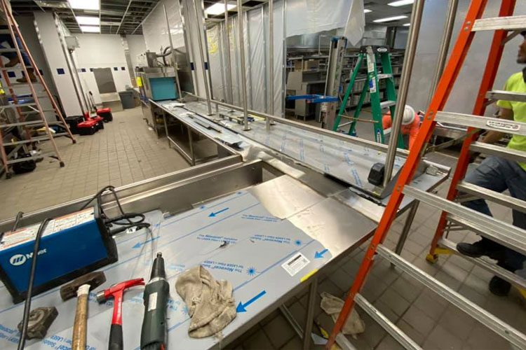 Commercial Kitchen Setup
