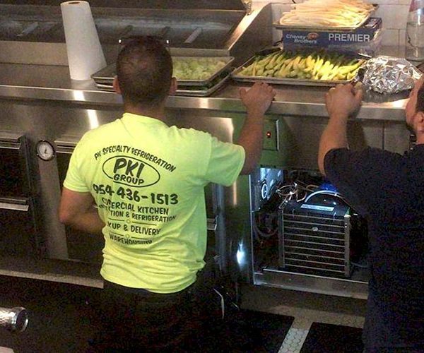 commercial kitchen and installations